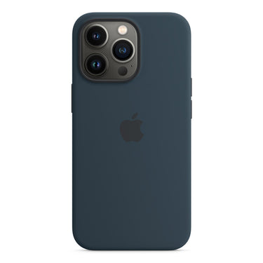 Apple Silicone Case with MagSafe for iPhone 13 Pro - Abyss Blue